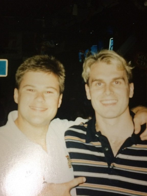 HansonTodd's tweet photo. #Olympic throwback to @ShaneHeal #Atl96 #FavAussieHoopPlayer - met him and Andrew Gaze in #Buckhead https://t.co/0Yl24vdEea