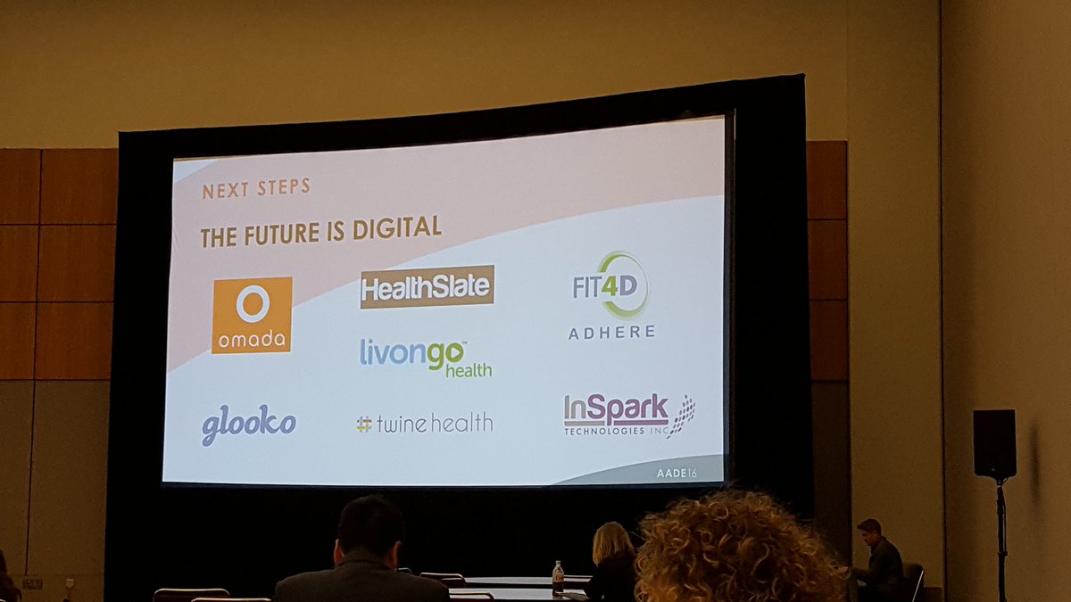 ErikOtto2's tweet photo. @kathyschwab11 and Sonya Smith doing a great talk on #digitalhealth education.  Thks for recognizing @InSparkTech! https://t.co/v2qLTAgiL5