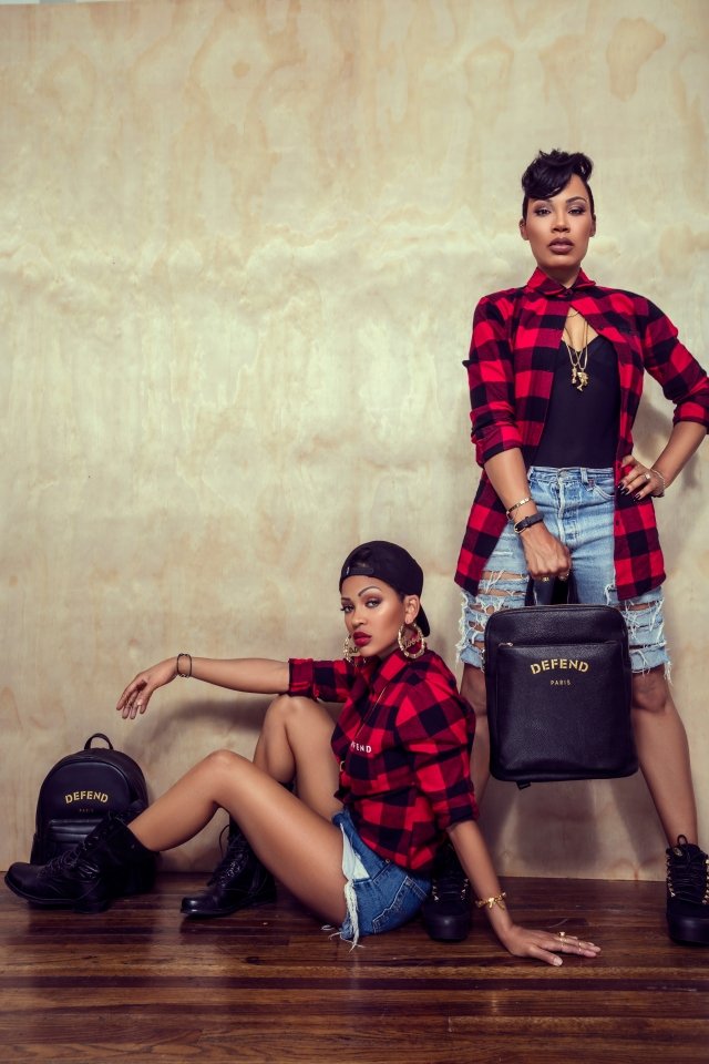 RollingOut's tweet photo. Meagan and LaMyia Good launch #DefendGoodGirl clothing line   https://t.co/UWTGGxlBPW https://t.co/s7SpQfWxM0