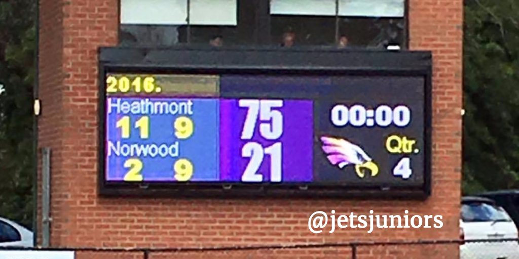 jetsjuniors's tweet photo. The scoreboard says it all - Congratulations #JetsJr U14s on a fantastic win! Well done, premiers! https://t.co/PDgyT8GeoJ