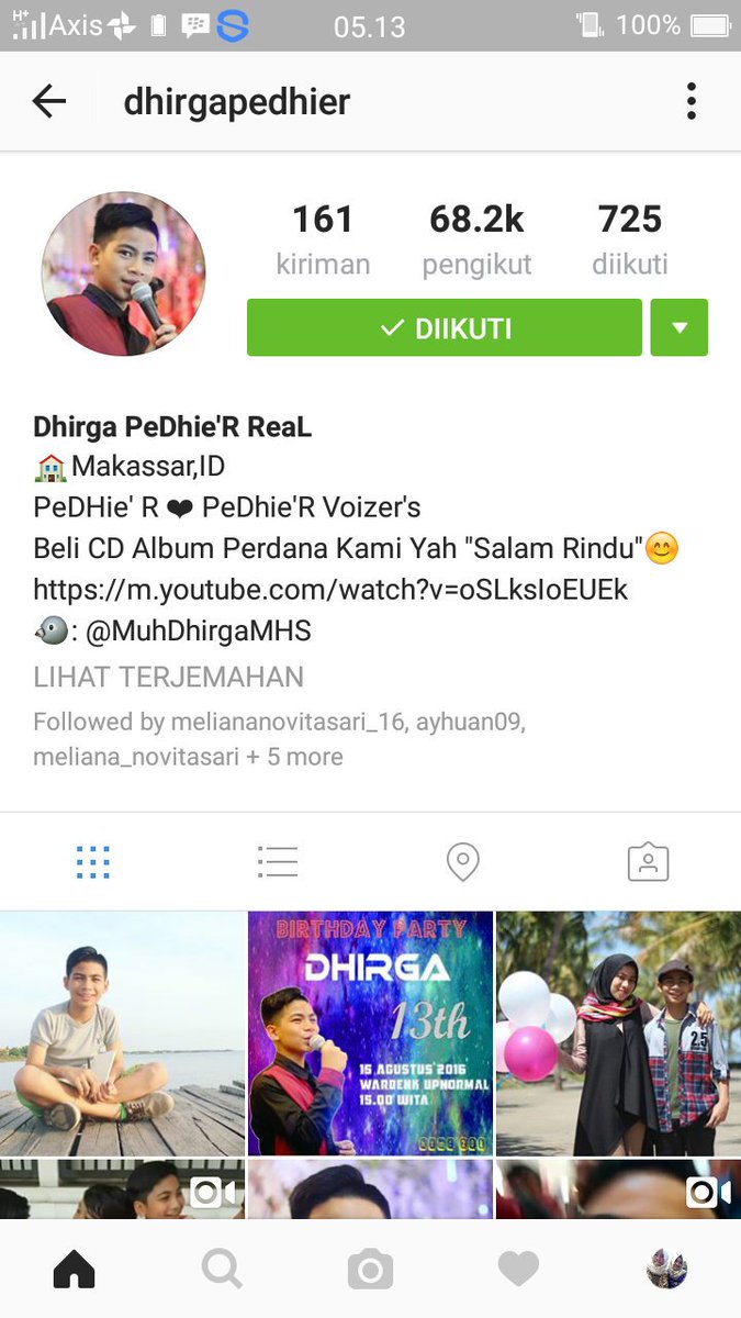 DMLovers_BNYMS's tweet photo. Hbd untkpangeran D-Math ke 13 Sukses selalu #DMlovers.apapun kita ttp support &amp; memberikandoaygterbaik @MuhDhirgaMHS https://t.co/w7wEADKnyg
