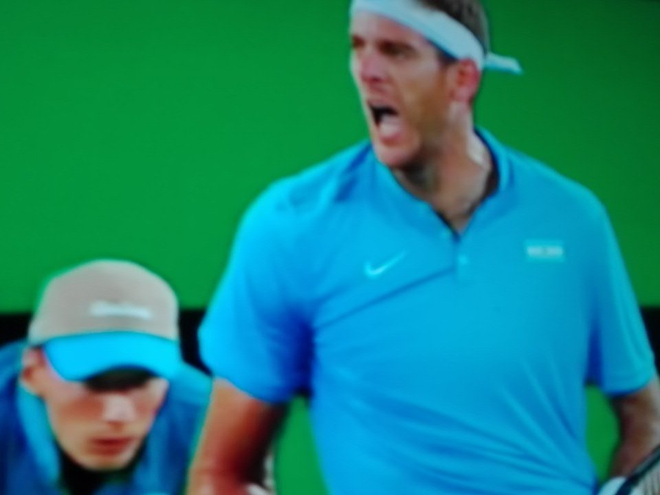 ju4njo007's tweet photo. Pero antes viendo la final de tenis masculino. #VamosDelpo #Rio2016 https://t.co/P0M348S99c