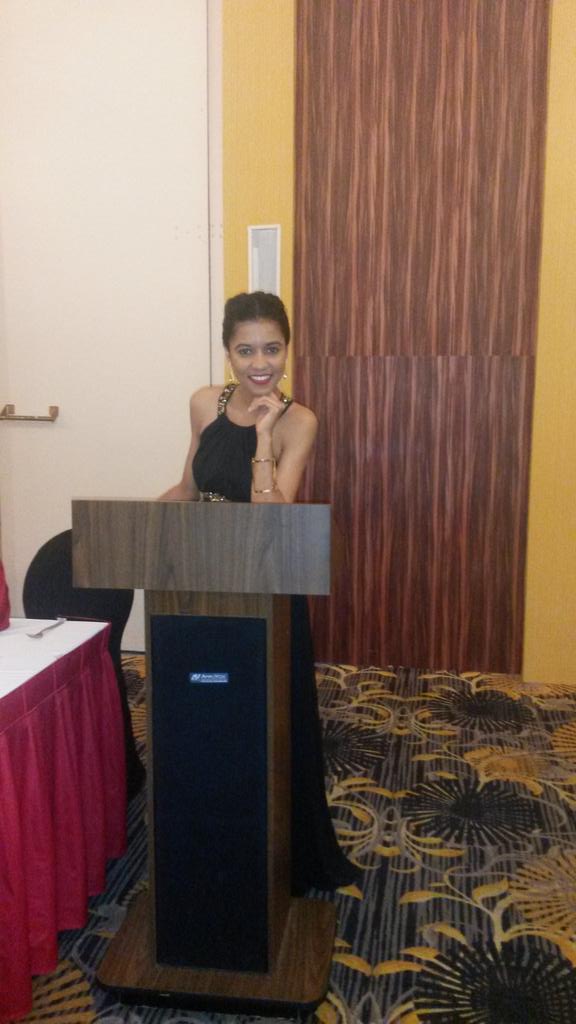 FelizRobertson's tweet photo. Just about ready to start the Miss Guyana Talented Teen pageant 1st round @Pegasus_Hotel_G @HJ94Radio #WhoWillWin https://t.co/1tgctdQmox