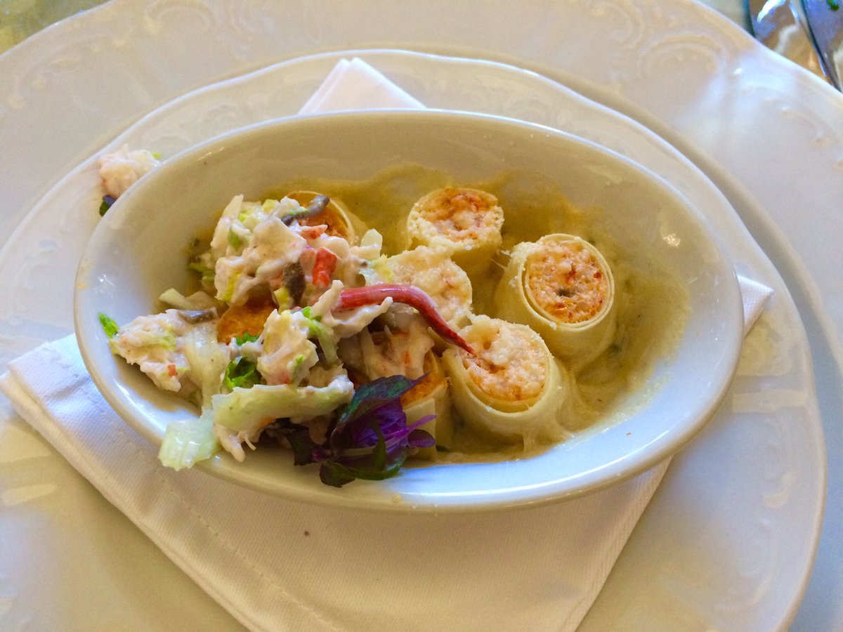 Lobster pasta gratin from <a href="/PricciAtlanta/">Pricci</a> #todiefor