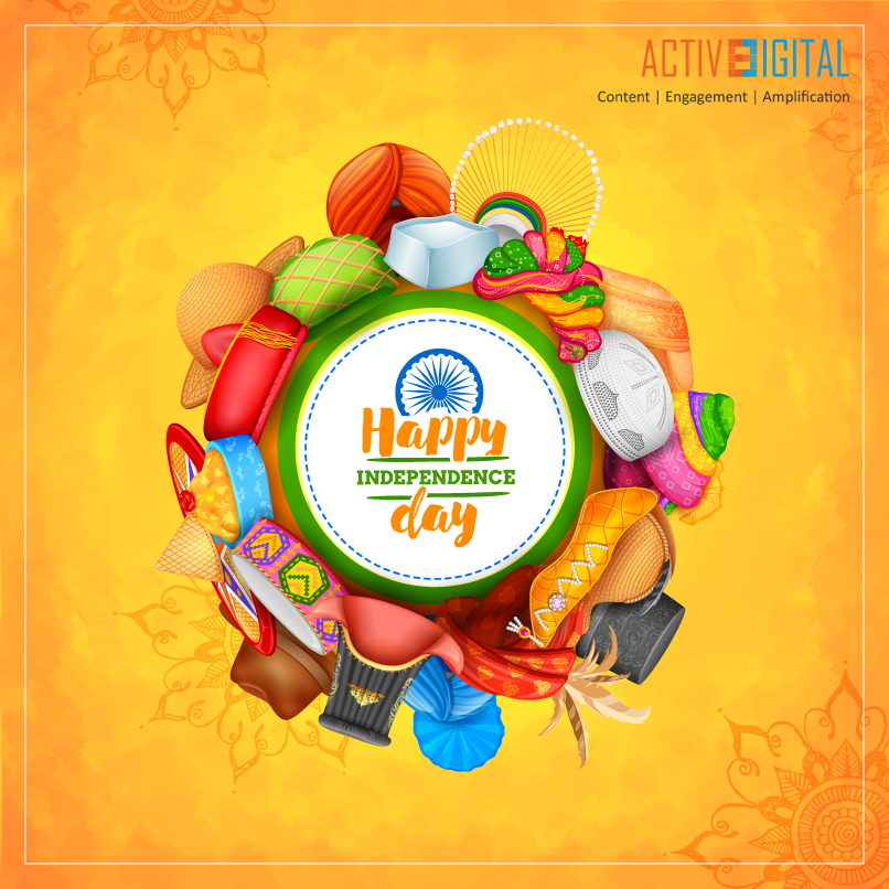 active8india's tweet photo. May the spark that ignited the fire for freedom, burn in our hearts forever! #HappyIndependenceDay https://t.co/KhAjis6FTZ