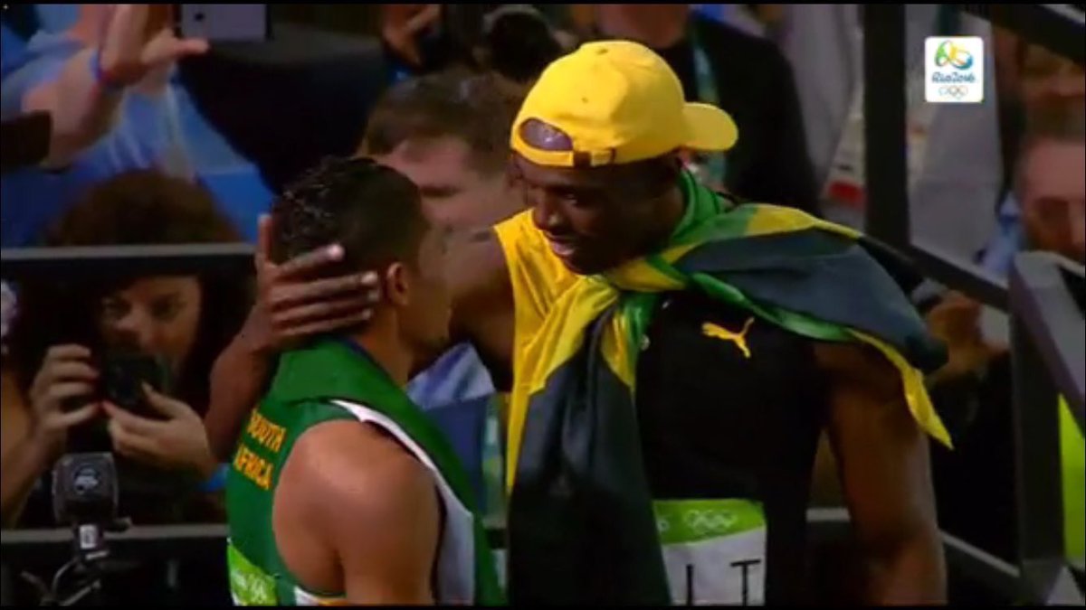 MYANC's tweet photo. Congratulations  #WaydevanNiekerk for winning a gold medal &amp; setting a new world record in #Rio2016 https://t.co/bql8WRwNyE