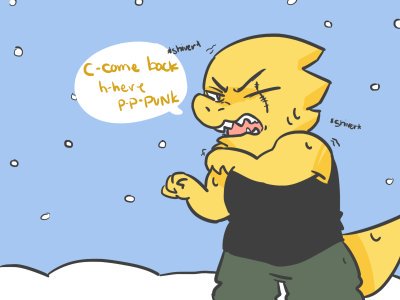 C-Come b-back here p-punk!
★Underswap
☆Not new to rp
★New to Underswap
☆Art is not mine-
★ RT and Like please~