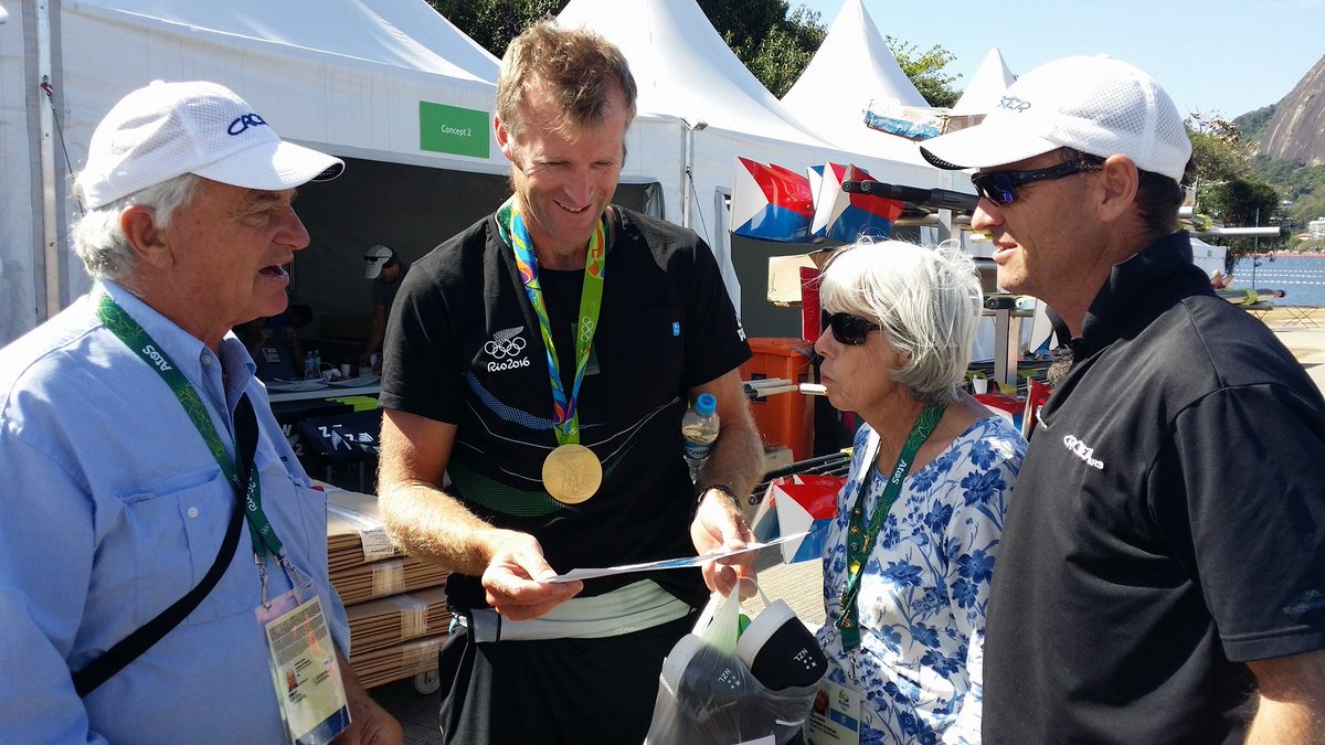 The man of the moment, congrats to <a href="/MaheDrysdale/">Mahe Drysdale</a> for his fantastic win!