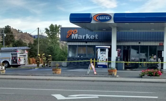 Fire at rear of Ok Falls gas station okfallsdailynews.com/fire-at-rear-o…