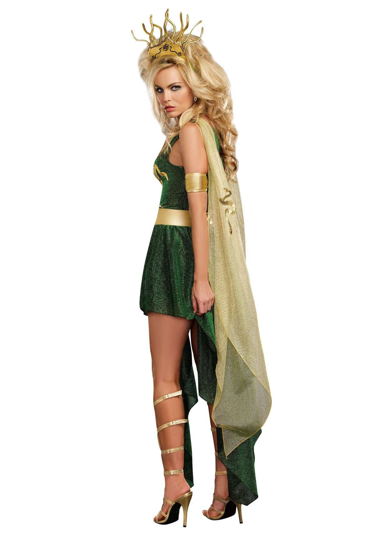 Dreamgirl Plus Size Metallic Green Medusa Costume ... #fashion #shopping ht...