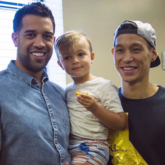 penny10654's tweet photo. elainefields(IG) Boys @JLin7 @landryfields #JeremyLin #LandryFields #JJFields 😂 https://t.co/k11o9k8frK