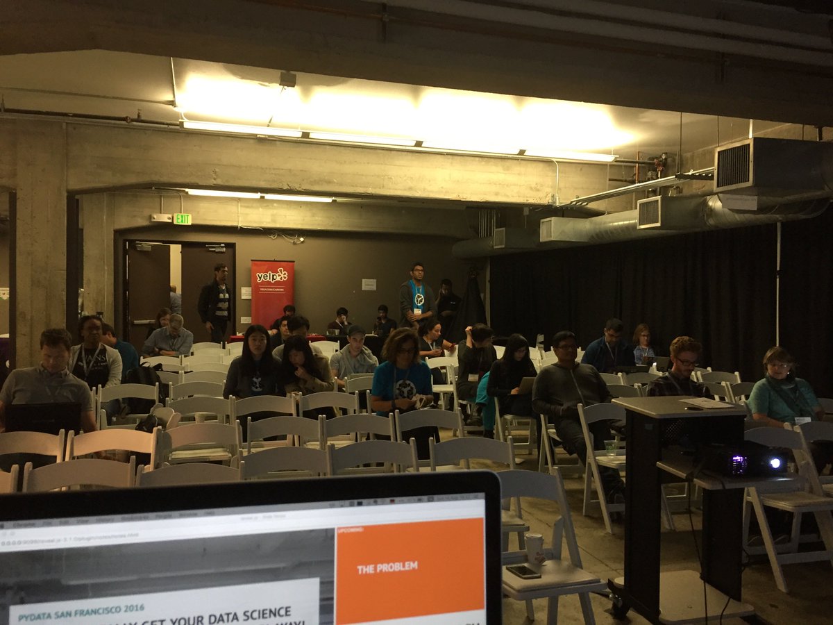 datitran's tweet photo. Was great to speak@PyDataSF:) Slides are online at https://t.co/wFr2l4b09a. Check it out! #pydata #PyDataSF #pivotal https://t.co/4z8FOxPVpL