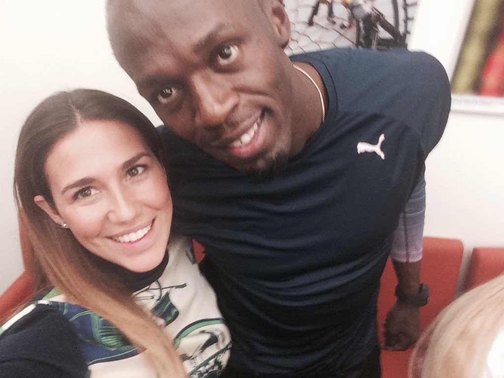 Waiting for <a href="/usainbolt/">Usain St. Leo Bolt</a> to run 👊🏻💪🏻