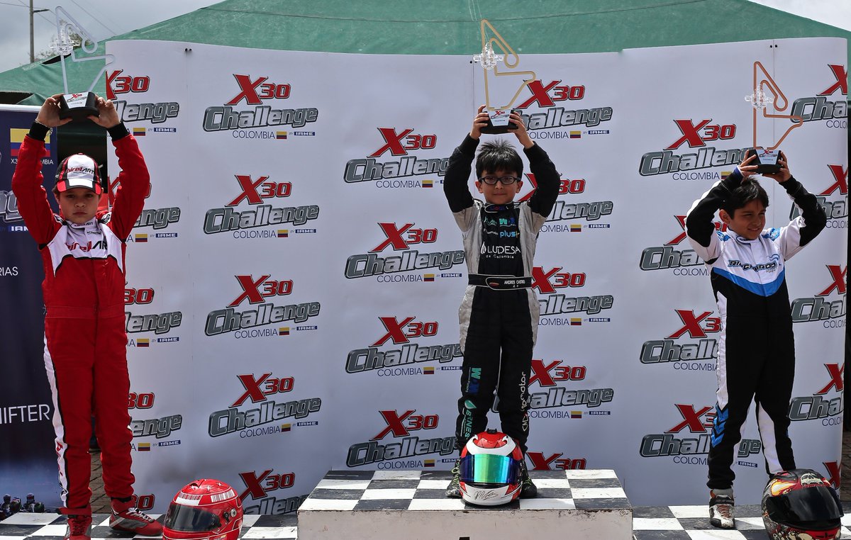 X30Colombia's tweet photo. Podio #X30Mini en la III Válida de #X30Colombia.
P1. Andrés Castro P2. Xristos Mijail P3. Daniel Diaz https://t.co/amcQAZgErf