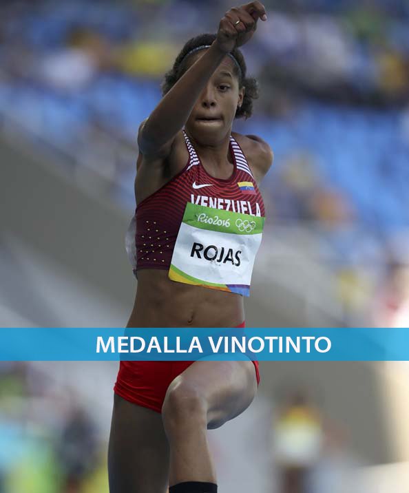 La atleta venezolana Yulimar Rojas conquistó la primera medalla para  Venezuela  #Rio2016