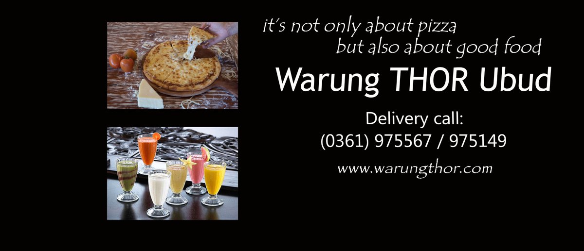 warungthor's tweet photo. Happy Monday, Ubud. Make this week awesome with awesome people and awesome food! #ubudlife #ubuddelivery #bali #ttot https://t.co/a0aUNXsfyB