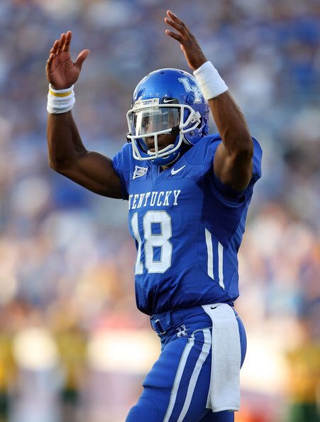 SEC_Country_'s tweet image. Kentucky's Jacob Tamme, Randall Cobb, and Stanley "Boom" Williams #18Days