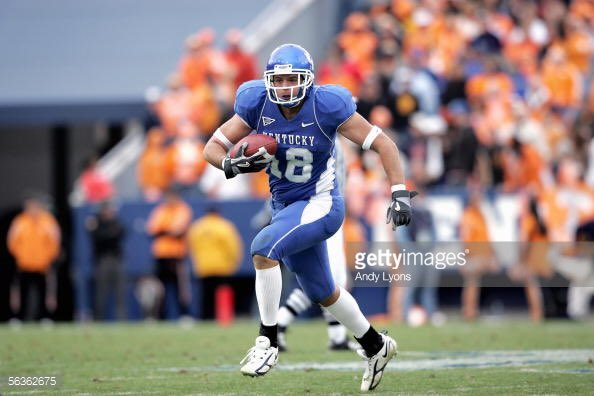 SEC_Country_'s tweet image. Kentucky's Jacob Tamme, Randall Cobb, and Stanley "Boom" Williams #18Days