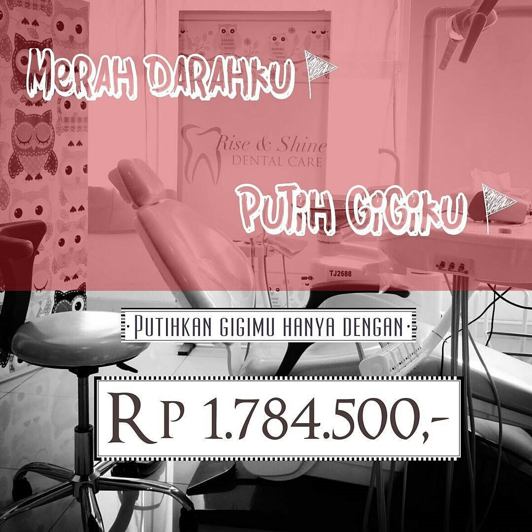 <a href="/riseandshine_dc/">rise&shine_dc</a> hadir di Ruko Emerald, Blok UA No. 17 #SummareconBekasi. Info: doktergigibekasi.com
#dentalcare