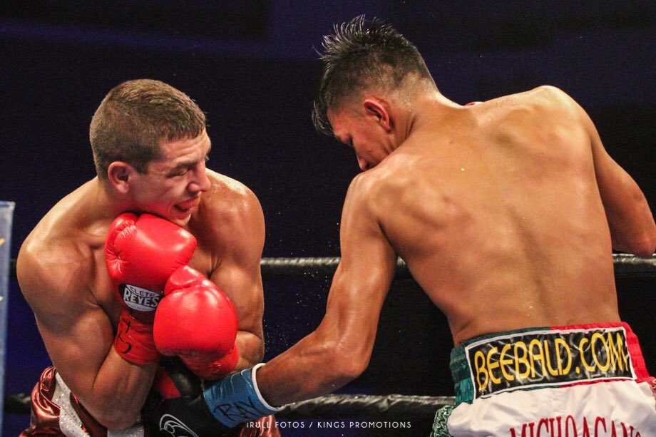 Great job <a href="/el_michoacano2/">Miguel Flores</a> in getting the win on ESPN Friday night! #miguelflores #pbc #pbcboxing