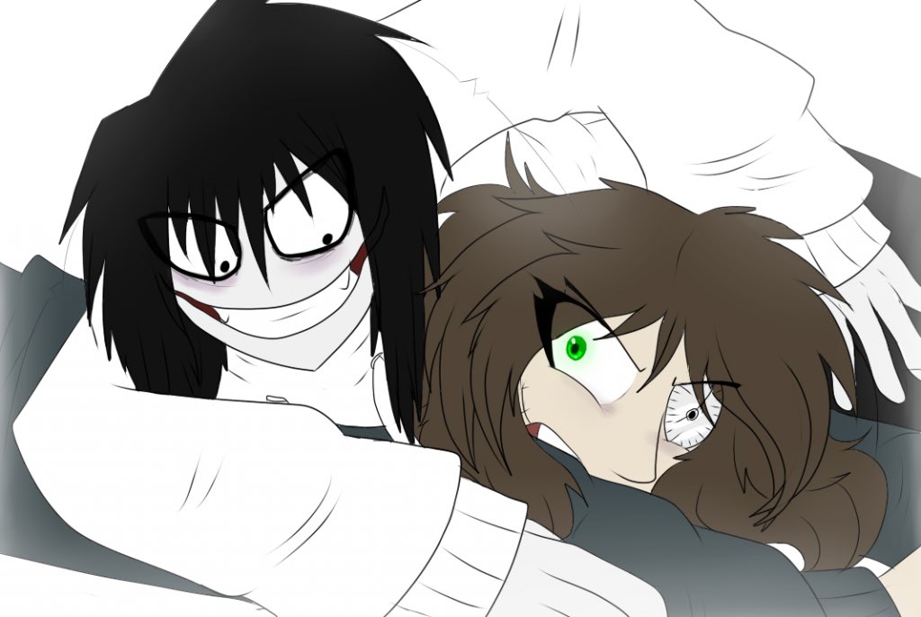 ClassyClockwork's tweet image. &quot;G-GAH! JEFF WTF??!!! GET OFF MEEEEE!&quot;