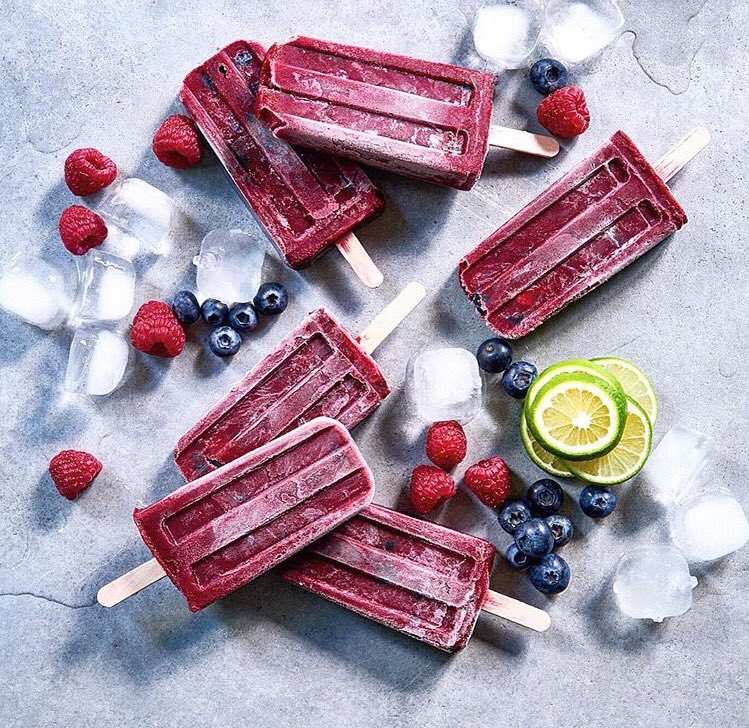 And we're in the kitchen making homemade popsicles with <a href="/LombardosPizza/">Lombardo's</a> - TMRW @ 8:40!