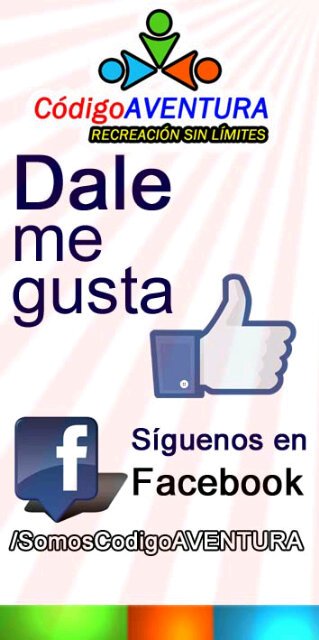 CodigoAventura's tweet photo. Estamos en Facebook. https://t.co/ezGxLeV9dL
