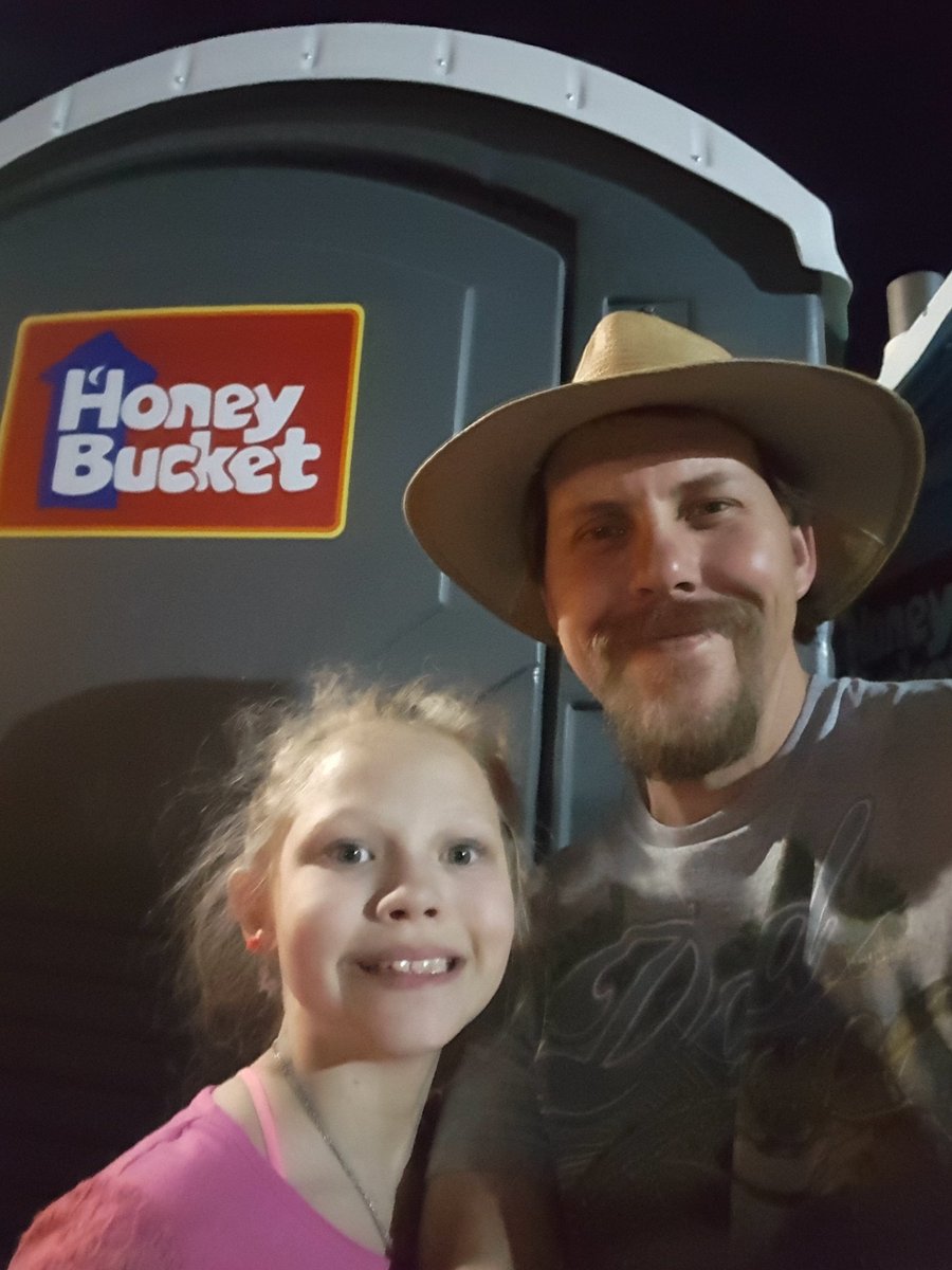 broncodad's tweet image. #HoneyBucketSelfie #CabelasEmployeeParty