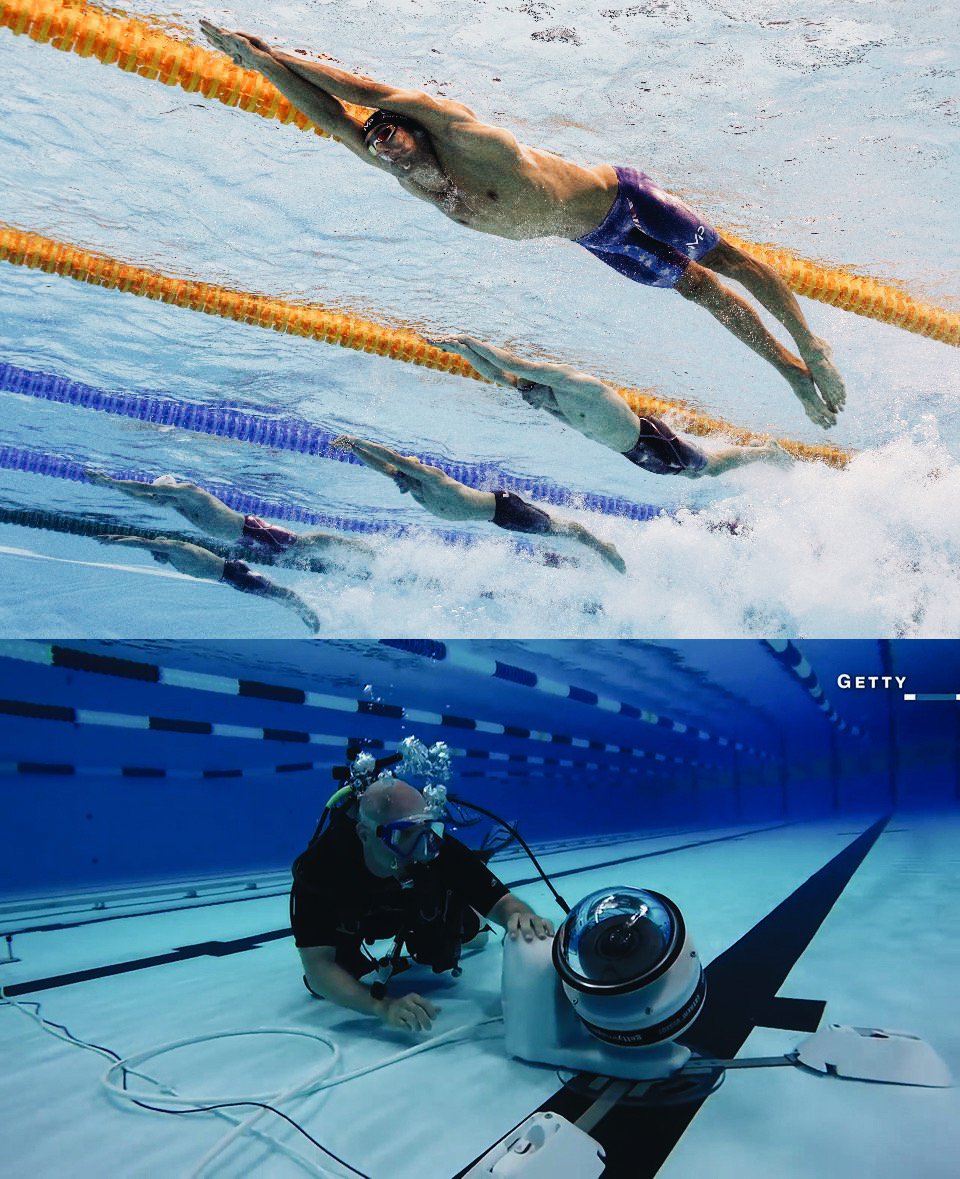 dronecrunch's tweet image. This is the #robotcam helping capture legendary moments during the #Rio2016