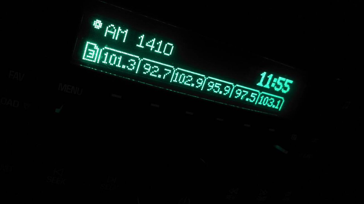 carmilevy's tweet photo. Sitting alone in my parked car listening to the last few minutes of #Funny1410. #cksl #signingoff #radio #ldnont https://t.co/Mpti1ZOEEb
