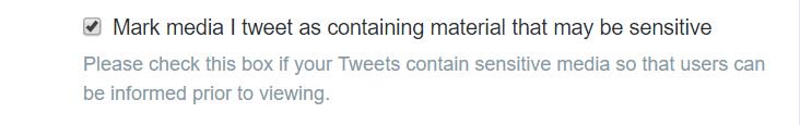 This option was changed on my account to censor images without my doing.