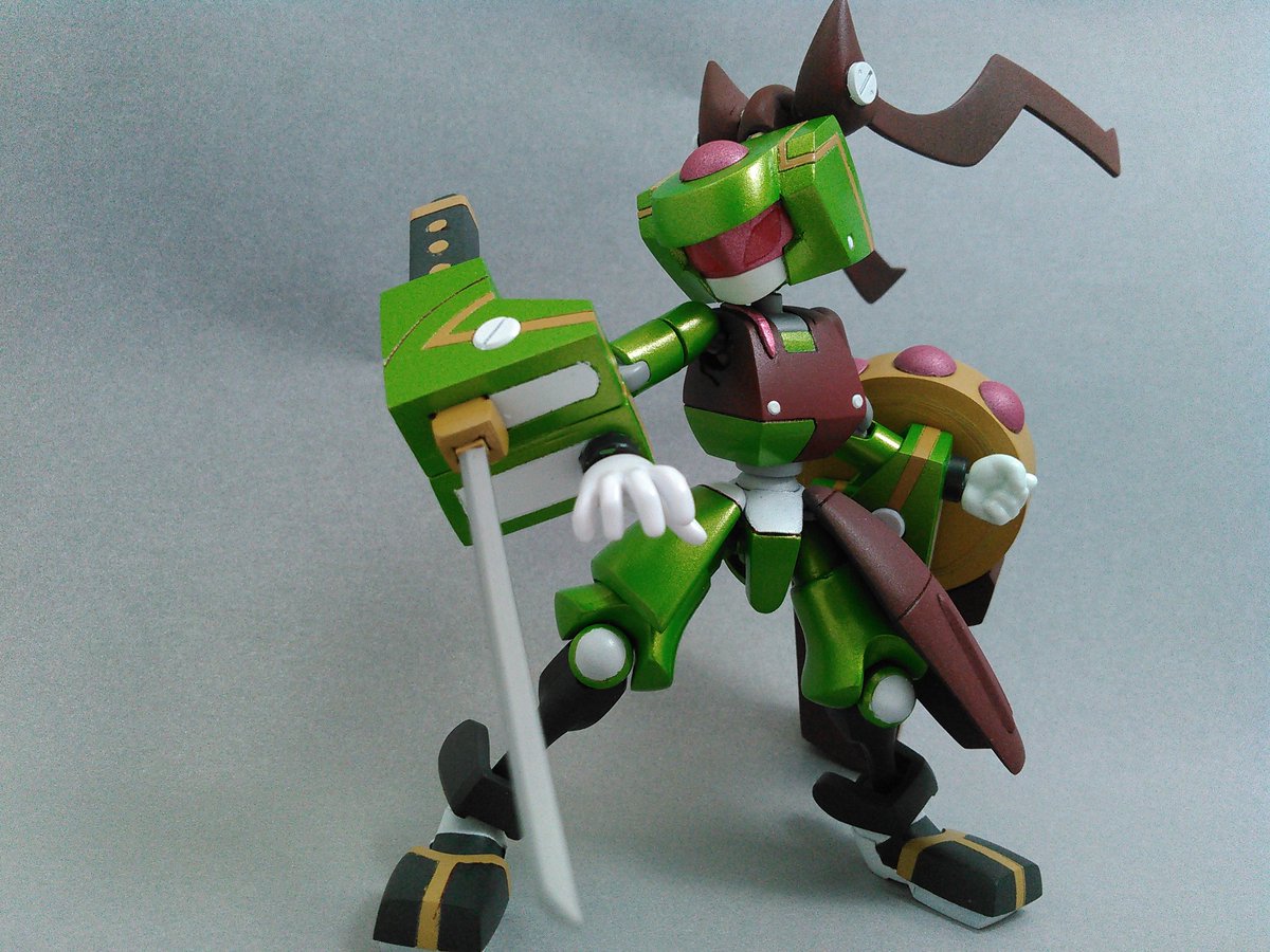 べっこう天 長らくお待たせしました Kwg 12 モンジロー 荒削りながら 完成しました メダロット セミスクラッチ T Co Lgtdusvg5k Twitter