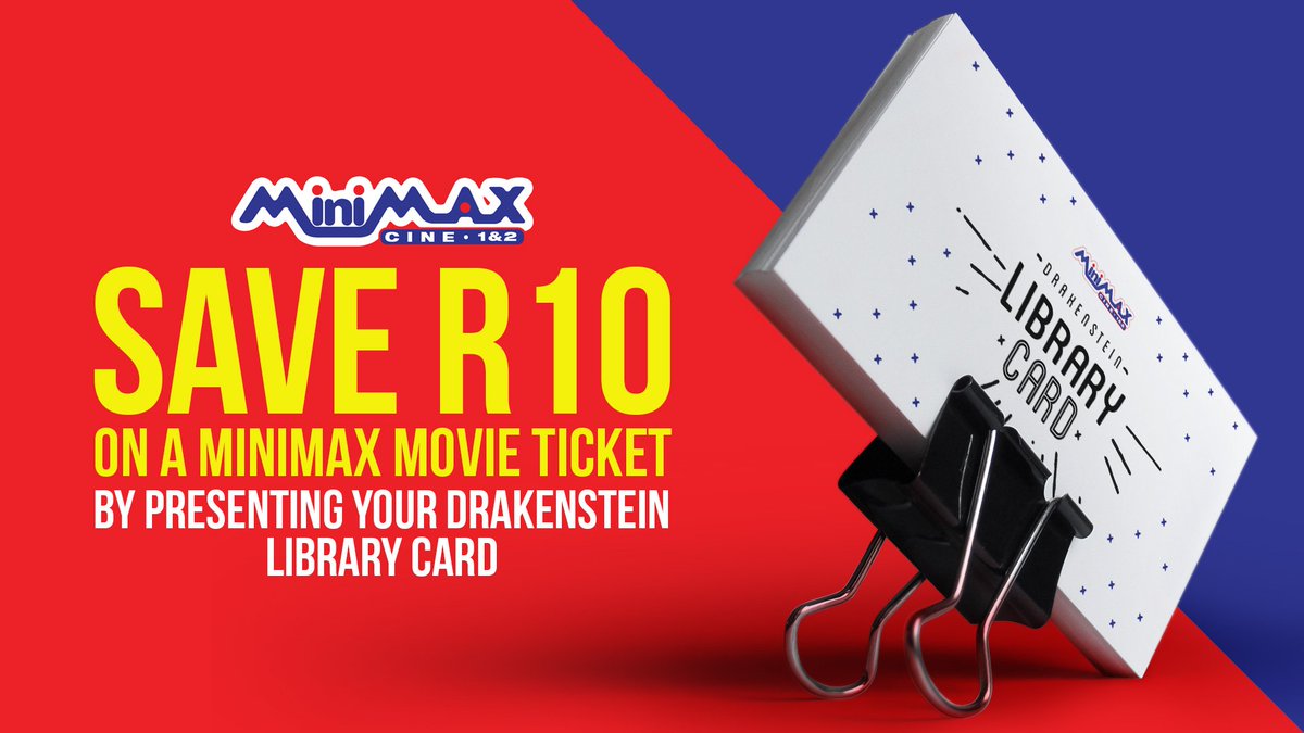 minimaxcinema's tweet photo. Drakenstein Library Card holders: 2D@R40.00 | 3D@R56.00 (From Wed– Sun). Info: https://t.co/gDWjvMFzNp #MinimaxMagic https://t.co/MLWEXjBA9f
