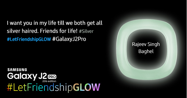 NidhiBhar's tweet photo. Make this Friendship Day special for your friend with #GalaxyJ2Pro & #LetFriendshipGLOW https://t.co/XQ9Ev3yCQm https://t.co/CNV5JnUYMr