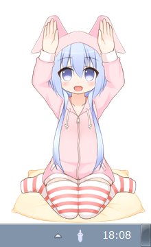 うさぎパジャマと牛パジャマも修正完了。 