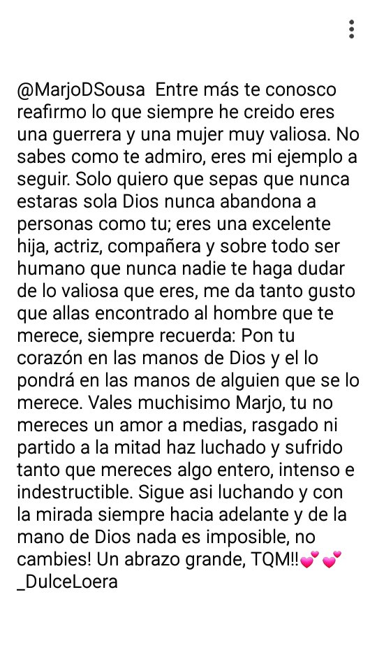 DulceLoera's tweet photo. Espero algún día lo leas😊😊 @MarjoDSousa DTB!! https://t.co/sH7kkffe3Q