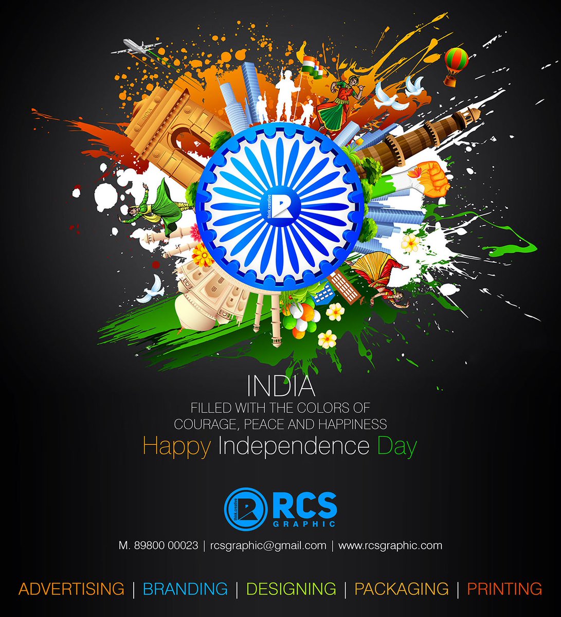 RameshSolanki8's tweet photo. Wish u all a very Happy Independence Day... https://t.co/HqzHxE23s2