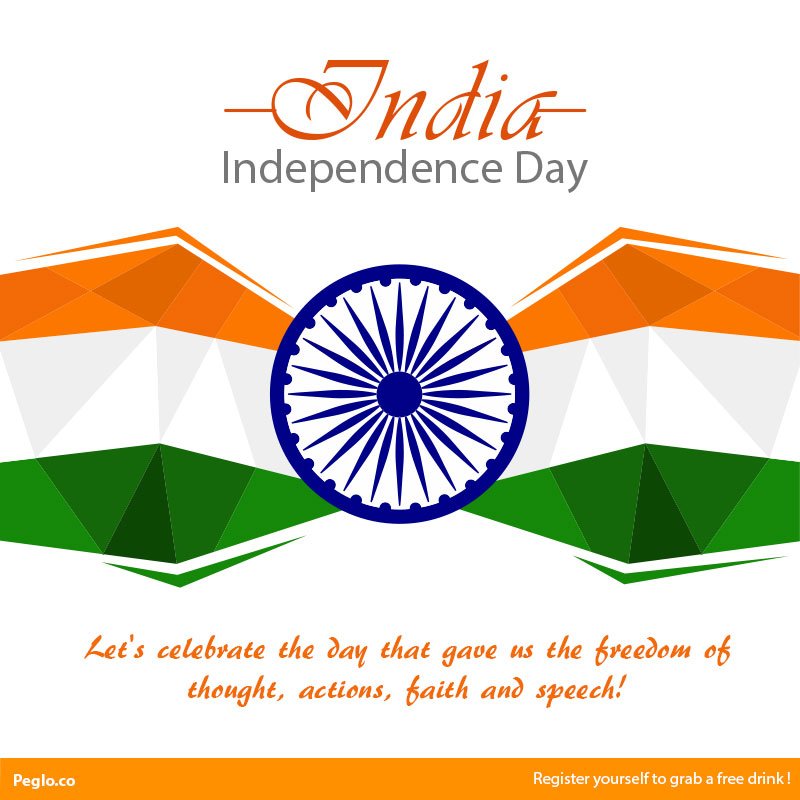 peglo13's tweet photo. Wish you all a very Happy Independence Day #IndependenceDayIndia https://t.co/FOYIsDl98v