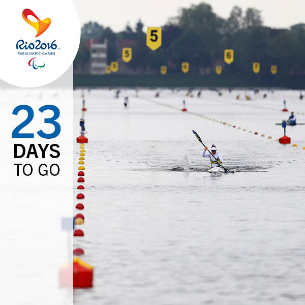 Paralympics's tweet photo. #23daystogo and we are so excited to see the 23 sports at the #Rio2016 With new sports triathlon and canoeing! https://t.co/B0aKbo32hN