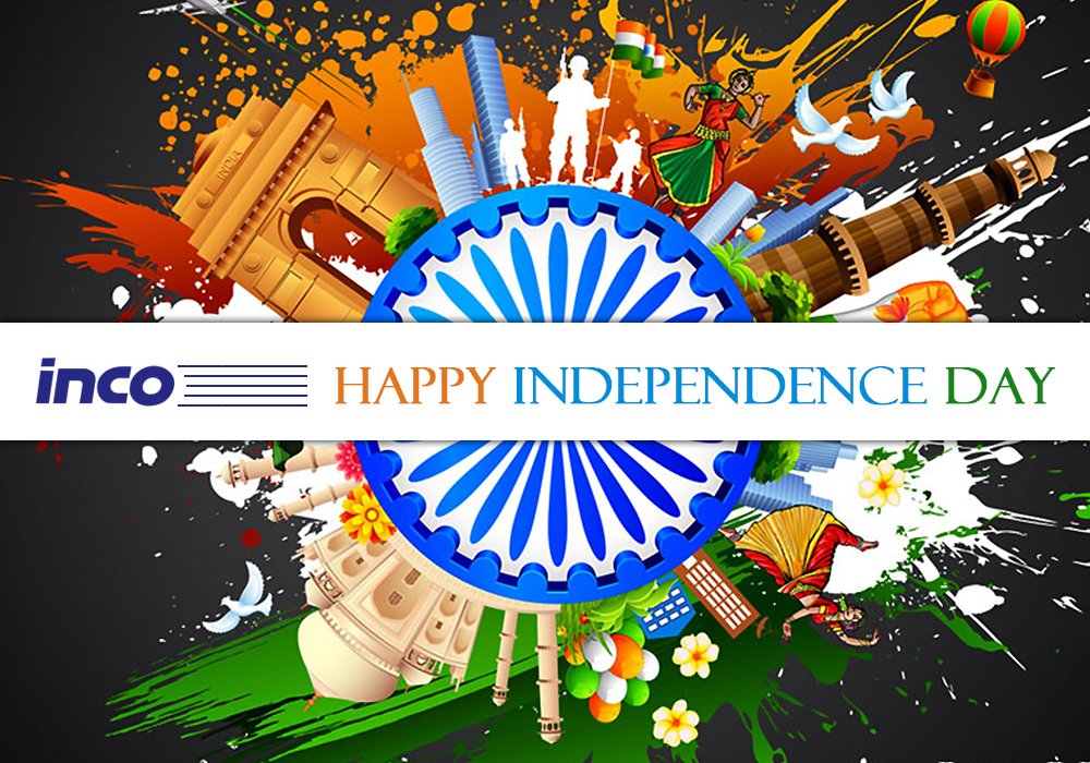 IncoMechel's tweet photo. May the Indian tricolor always fly high. Warm wishes on the grand occasion of #IndependenceDay https://t.co/wmL4ley4dV