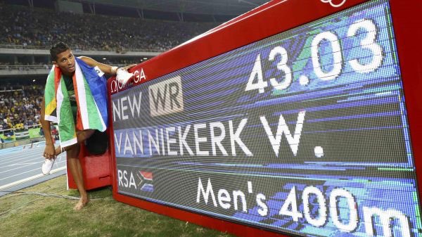 thedailyvox's tweet photo. Good morning people of Wayde van Niekerk https://t.co/acLevKgO1s