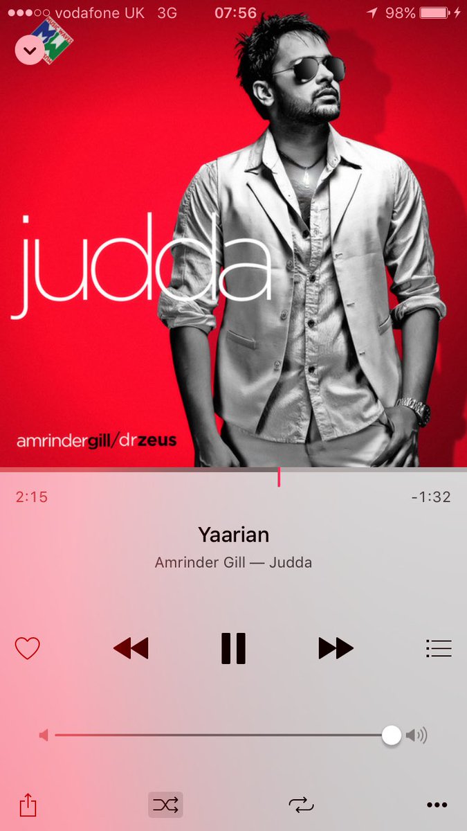 DjSarj's tweet photo. Listening 2this on my 2London. Forgot how much of a bad ass album this was! #Judda @drzeusworld @IamAmrinderGill https://t.co/x9xyGKUL8c