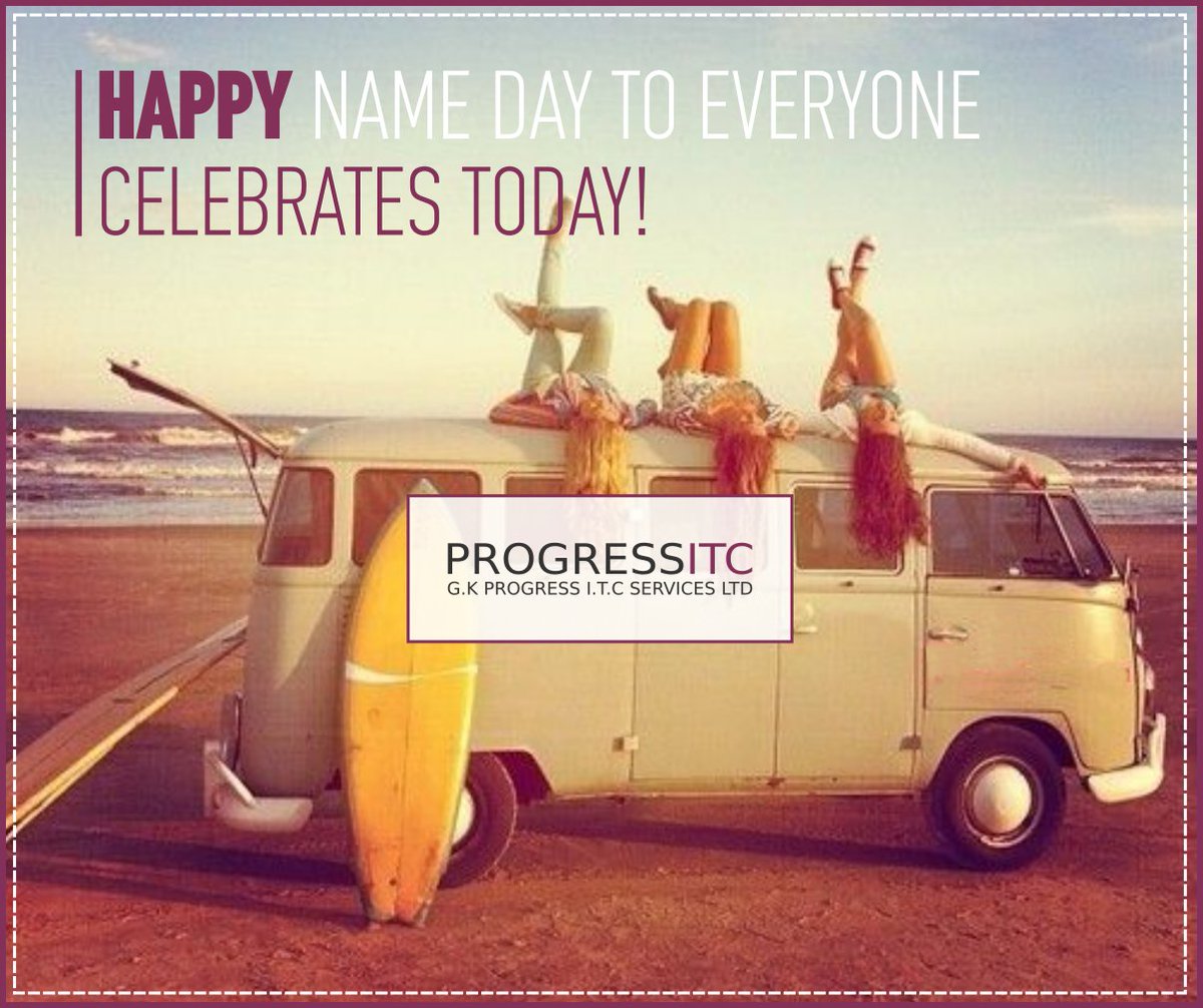 gkprogressitc's tweet image. Happy name day to those celebrating and have an amazing and beautiful day to you all!