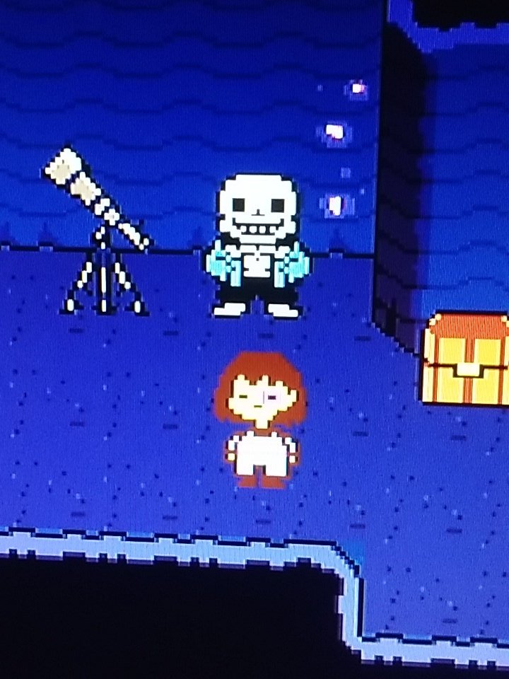 //theres a pink spot on my eye sans you dirty bastard