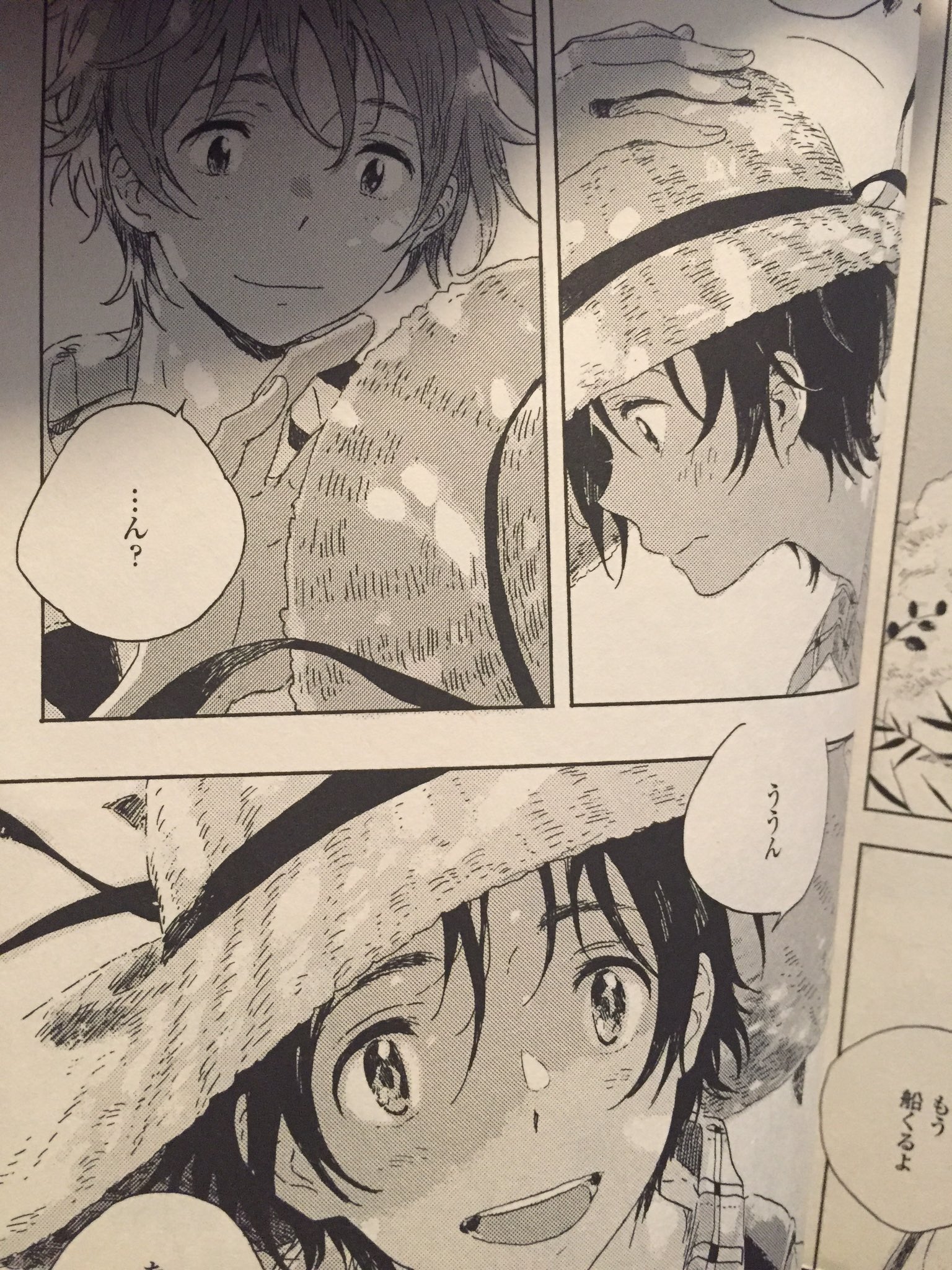 さよならこっち 漫画描く時に今そばに置いてる2冊 ワンピースとエトランゼ トーンをあまり使わない でシンプルにペンで書き込むおだっち先生とトーンを使って淡い深みを出す紀伊先生の描き方をチラ見る さよならこっち 漫画描く時に今そばに置いてる2冊 ワンピースとエトランゼ トーンをあまり使わない でシンプルにペンで書き込むおだっち先生とトーンを使って淡い深みを出す紀伊先生の描き方をチラ見る