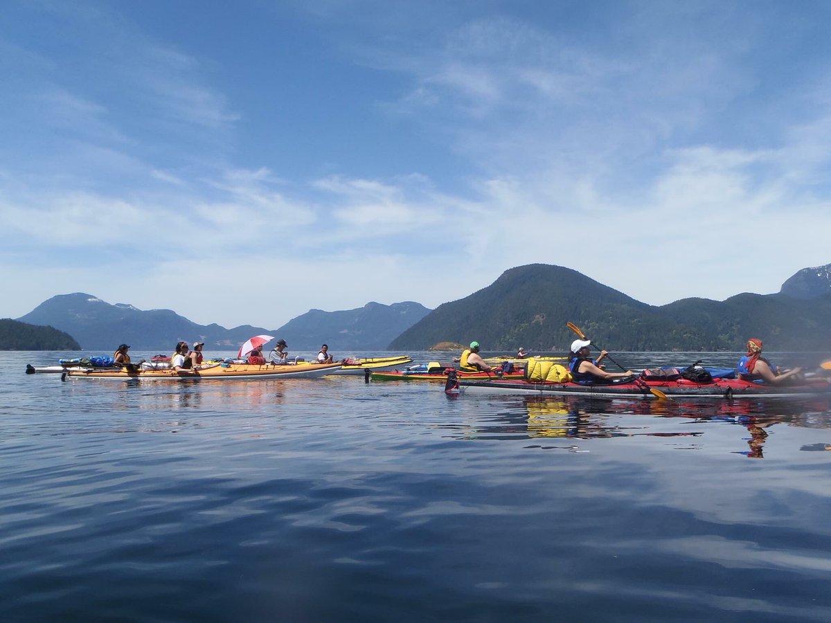 AboriginalEco's tweet photo. The journey begins: #TalaysayTours ventures on their all inclusive 6 day kayak trip up to #PrincessLouisa #homeland https://t.co/4lHy4JdMBl