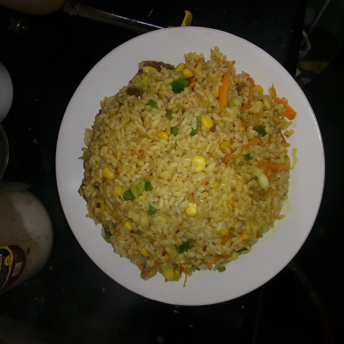 ObieOnonye's tweet image. All done #cooking #guyscooking making #friedrice