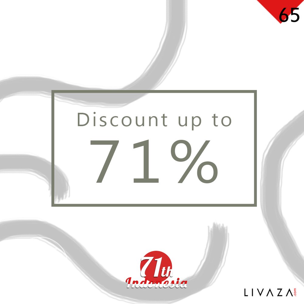 Hunting furniture dan dekorasi rumah d livaza.com yang lagi diskon gila-gilaan yuk! Hanya di bulan ini