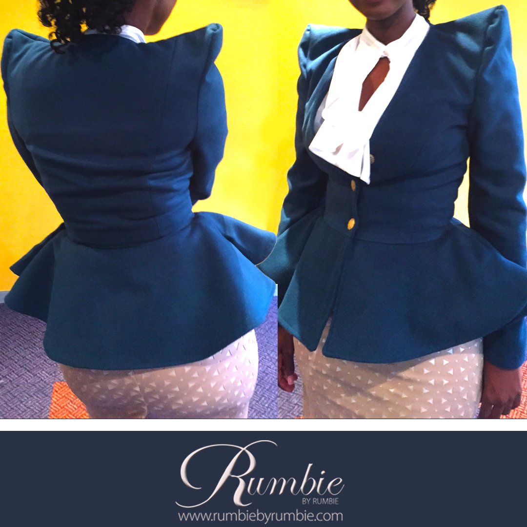 RumbieByRumbie's tweet photo. Visit Burgundy Fly stores to get this #peplumjacket & more! #Fashion #RumbieByRumbie #Style #Design #RbyR #Clothing https://t.co/g2pDhwabY3