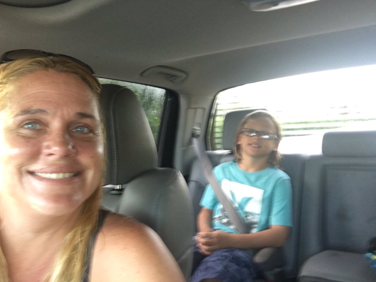 Off to 3rd grade. #CCPSFirstday